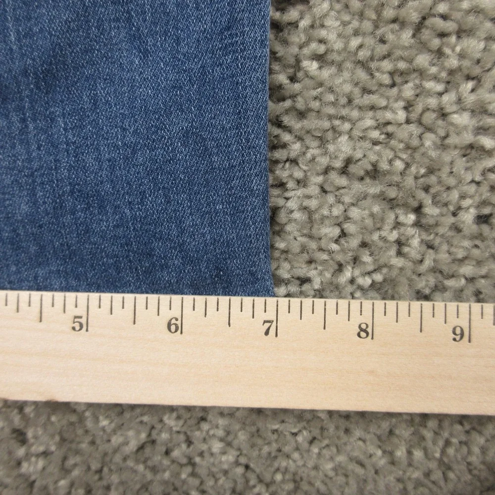 Paige Jeans Mens 34x32 Blue Lennox Slim Straight Giles Stretch Flex Denim Pants